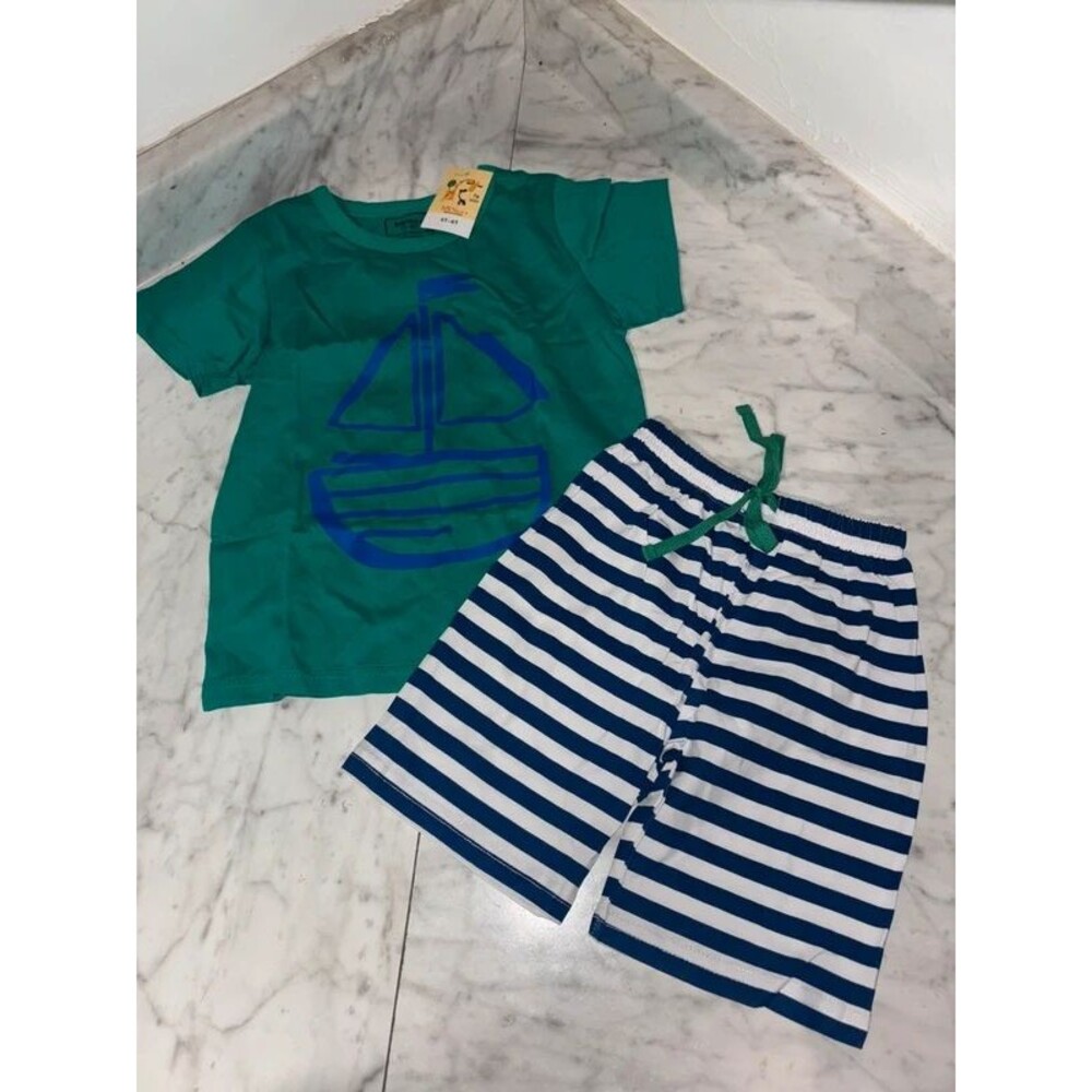 Toddler Boy Short Sleeve Shirt Set